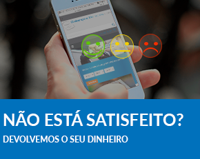 Não está satisfeito? Devolvemos o seu dinheiro